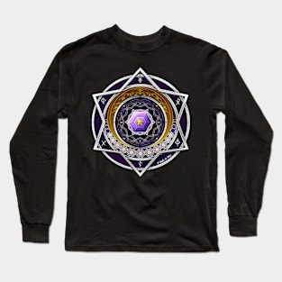 Violet Rune Long Sleeve T-Shirt